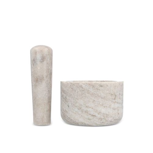 Sagaform Sten Travertine Mortier et Pilon