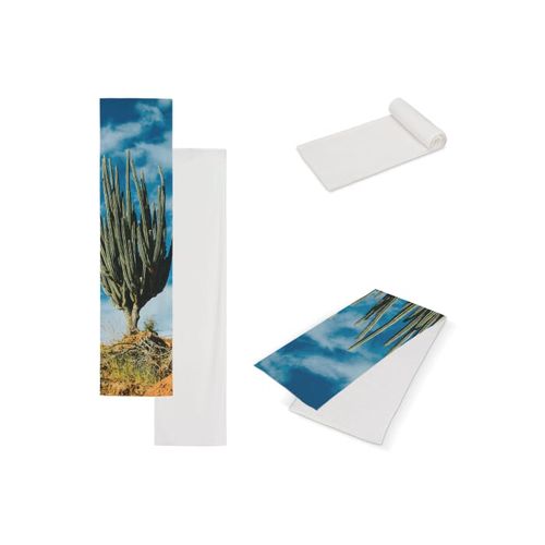Serviette de toilette double face sublimation 30 x 130 cm 400 g/m²