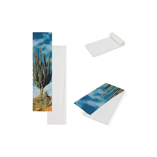 Serviette de toilette double face sublimation 30 x 130 cm 400 g/m² - 1