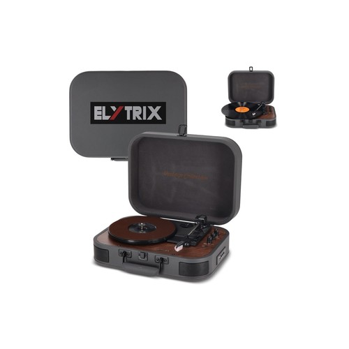 MT-207|Tourne disque Vintage personnalisé avec sortie BT.