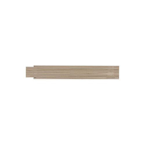 Règle pliante en bois 2m premium, naturel - 3