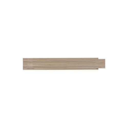 Règle pliante en bois 2m premium, naturel - 6