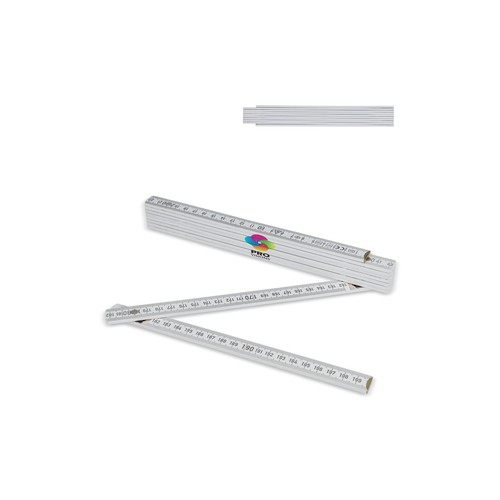 Règle pliante en bois 2m Fabriqué en UE - 1