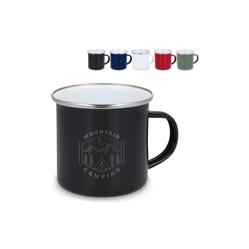 Tasse en émail personnalisé 350ml