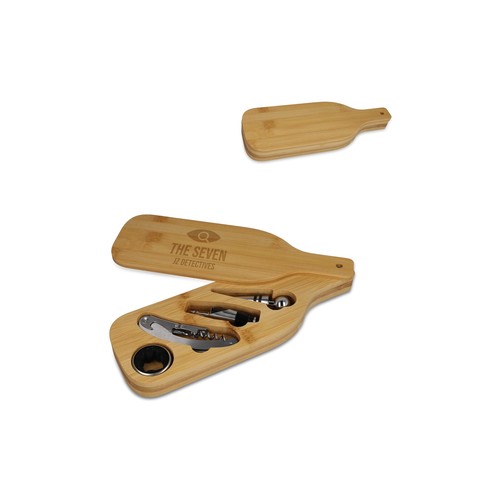 Coffret à vin en bambou - 1