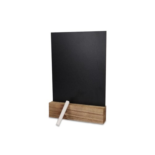 Tableau noir dans un support en bois - 2
