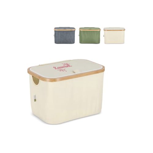 Panier pliant InSideOut avec couvercle Sogne 38 x 26 x 25cm rPET - 1