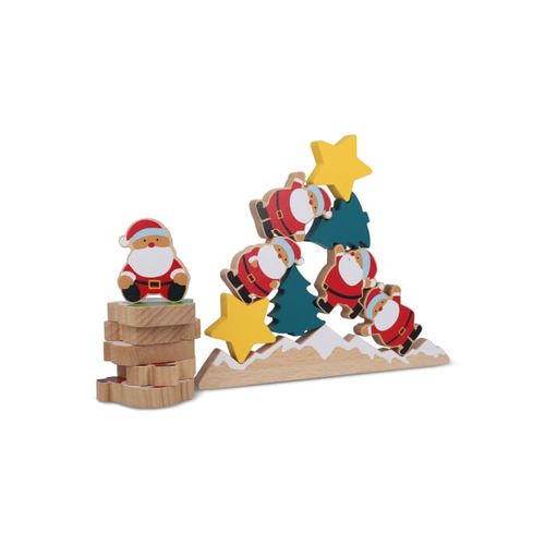 InSideOut  Jeu d'équilibre du Père Noël en bois - 2