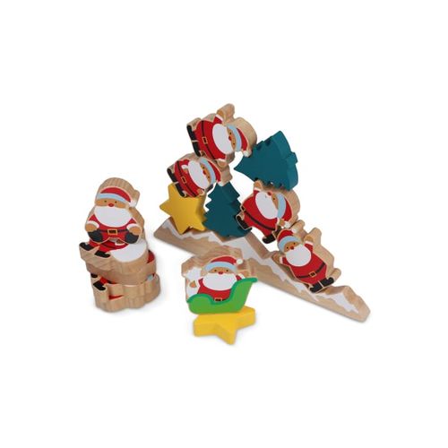 InSideOut  Jeu d'équilibre du Père Noël en bois - 3