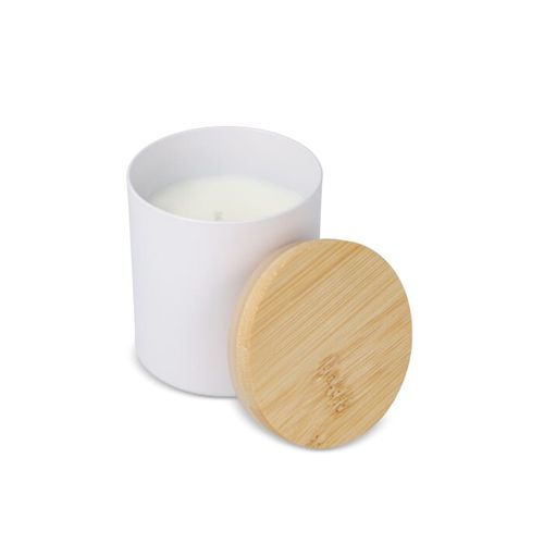 Bougie végétale parfumée Bhakti dans un pot en aluminium recyclé - 4