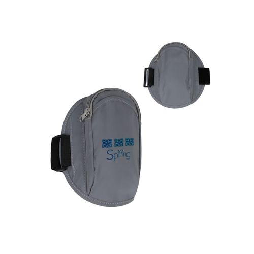 Brassard de sport réfléchissant avec pochette pour objets de valeur