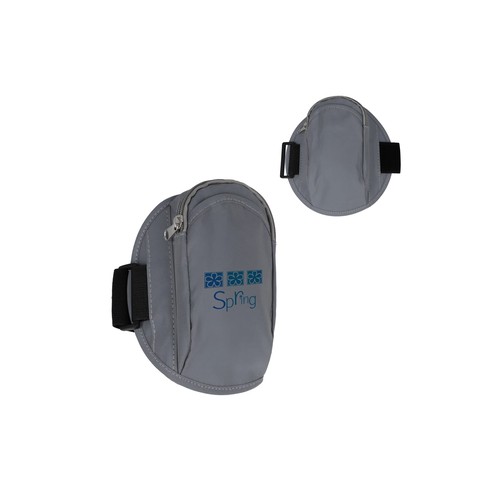 Brassard de sport réfléchissant avec pochette pour objets de valeur - 1