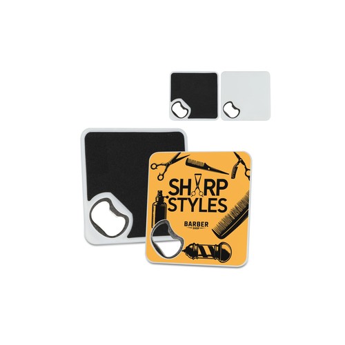 Sous-verre R-ABS avec décapsuleur - 1