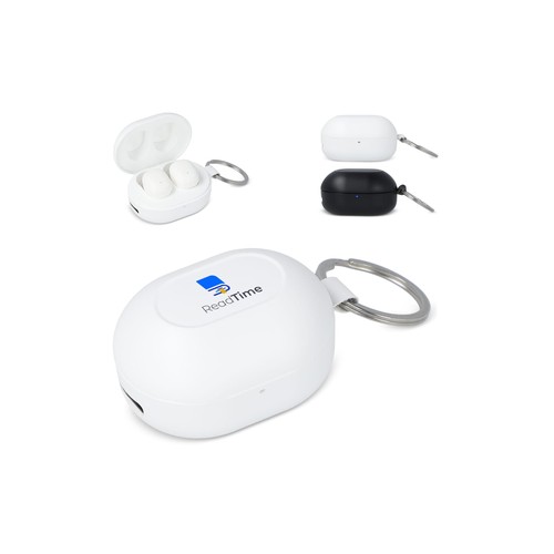 Mini oreillettes sans fil taille porte-clés - 1