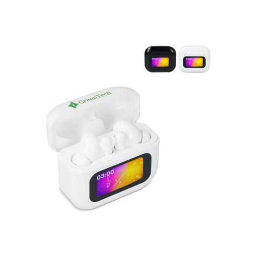 Écouteurs sans fil ANC avec écran tactile LCD
