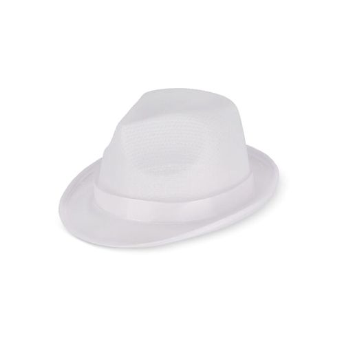 Chapeau en polyester avec bande - 2