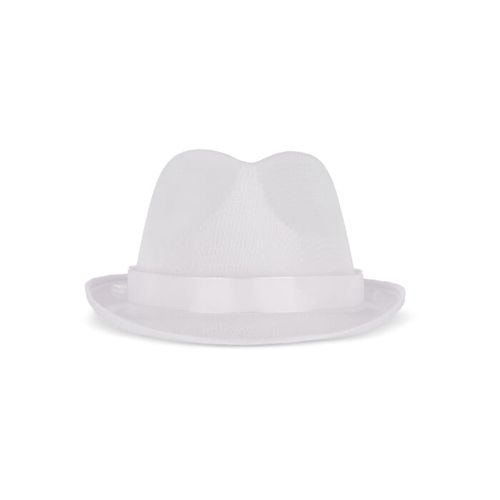 Chapeau en polyester avec bande - 4