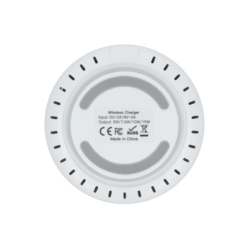 Chargeur rapide sans fil 15 W avec indicateur LED - 11