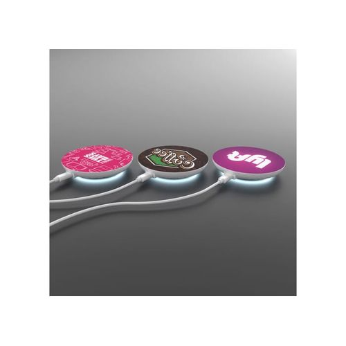 Chargeur rapide sans fil 15 W avec indicateur LED - 8