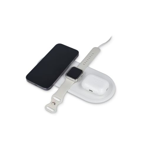 Chargeur sans fil rapide 3-en-1 15 W   téléphones / Apple Watch / AirPod - 2