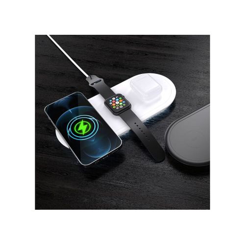 Chargeur sans fil rapide 3-en-1 15 W   téléphones / Apple Watch / AirPod - 7