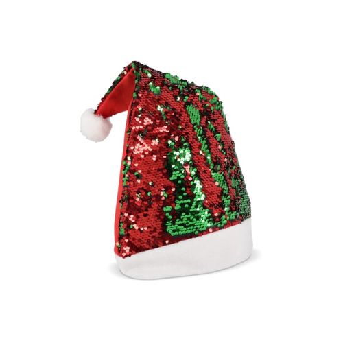 Bonnet de Noël à paillettes bicolores - 3