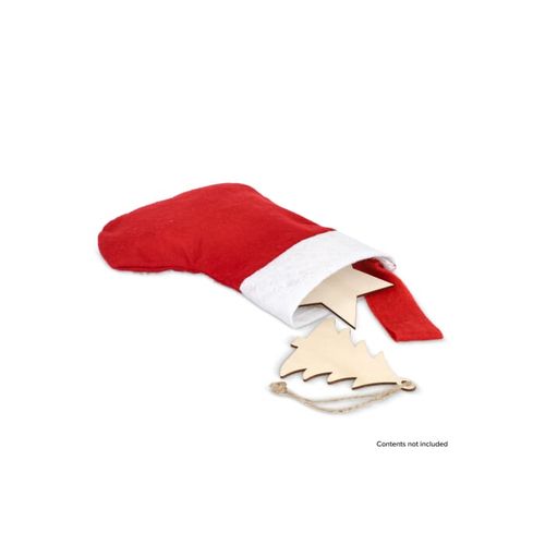 Bas de Noël en feutre 20 cm - 5