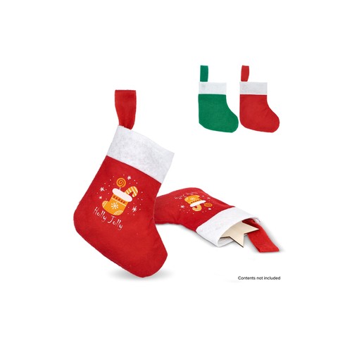 Bas de Noël en feutre 20 cm - 1