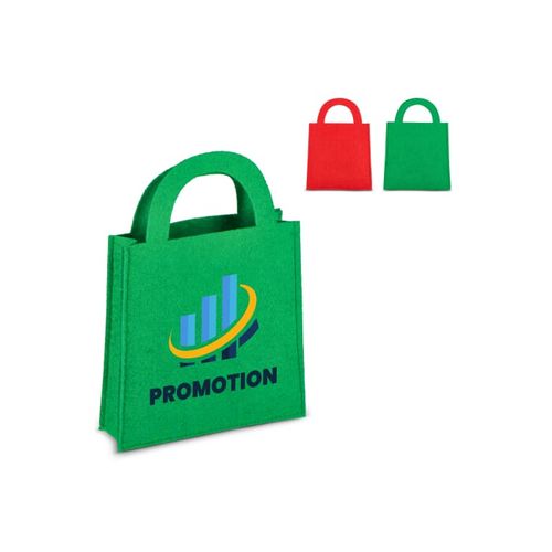 Sac cadeau en feutre 15 x 21 cm - 1