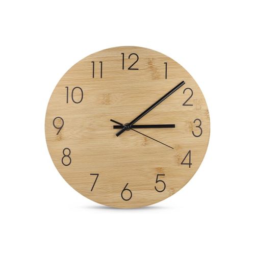 Horloge murale en bambou - 4