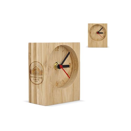 Horloge de bureau rectangulaire