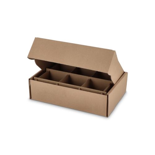 Boîte cadeau personnalisée pour 6 mugs 34.7 x 24.3 x 9.9 cm - 6