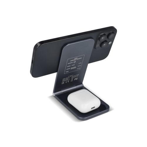 2255 -Xoopar Zero Chargeur sans fil 2 en 1 compatible avec MagSafe - 3