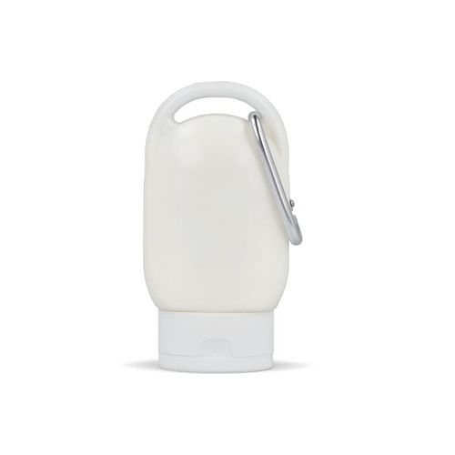 Lotion solaire avec mousqueton SPF30 en matériau recyclé - 2
