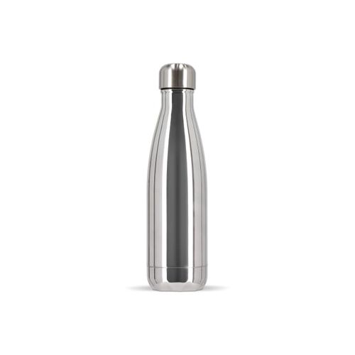 Sagaform Bouteille en acier Nils Chrome 500 ml - 2