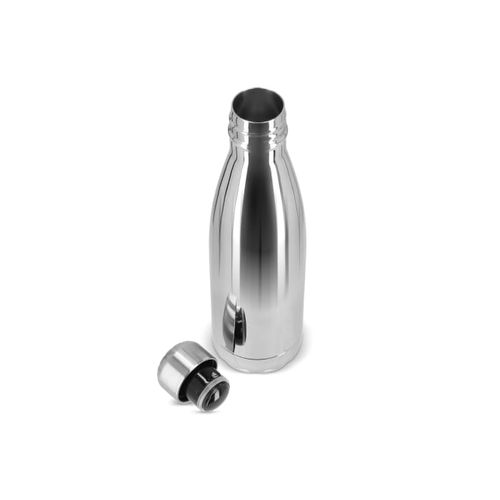 Sagaform Bouteille en acier Nils Chrome 500 ml - 3