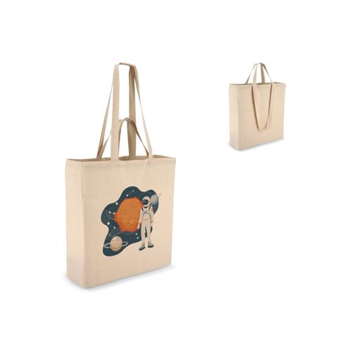 Sac fourre-tout en coton OEKO-TEX® 38 x 10 x 42cm 140g/m².