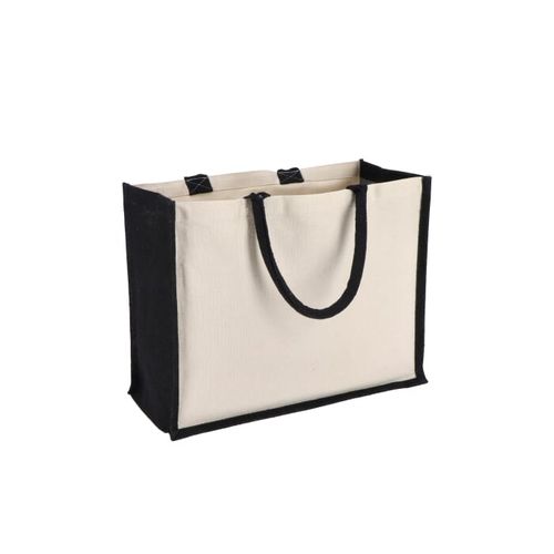 Jute-Cotton Sac fourre-tout OEKO-TEX® 42,5 x 19 x 32cm 320g/m² - 4