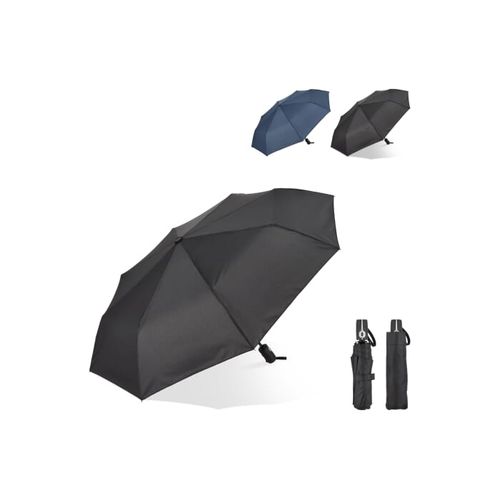 Taman Pongee 21" Parapluie pliable Ouverture et fermeture automatique - 1