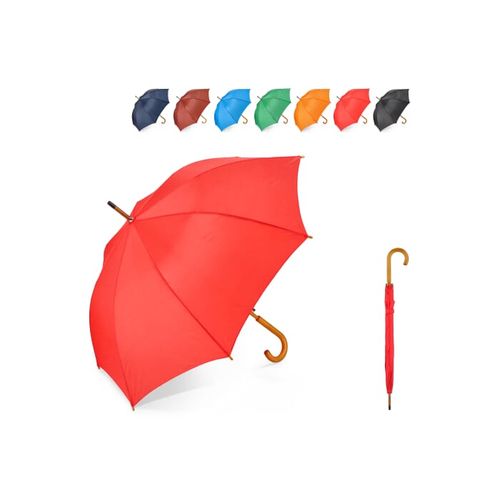 Aran 190T Polyester 23" Parapluie à crochets Ouverture automatique - 1