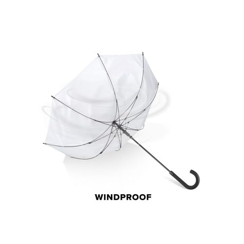 Verdure 190T Pongee 23" Parapluie à crochet coupe-vent Ouverture automatique - 7