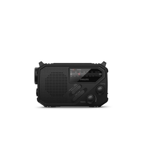 Radio d'urgence Philips TAR1609 avec tuner analogique FM/AM et lampe de poche