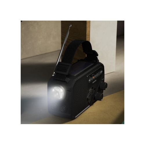 Radio d'urgence Philips TAR1609 avec tuner analogique FM/AM et lampe de poche - 9