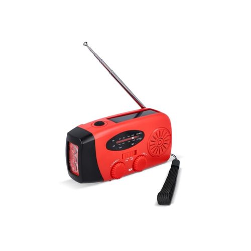 SafeSound Radio di emergenza a energia solare e avvolgimento manuale