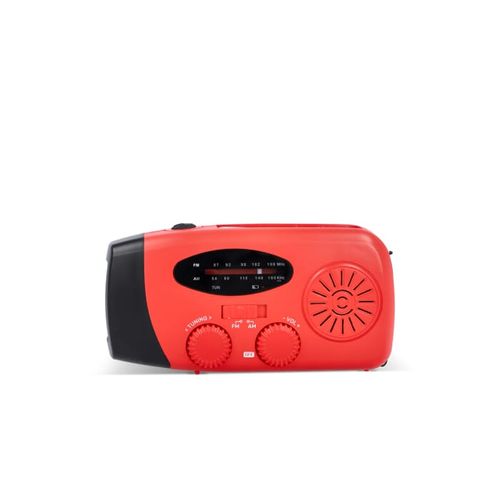 SafeSound Radio di emergenza a energia solare e avvolgimento manuale