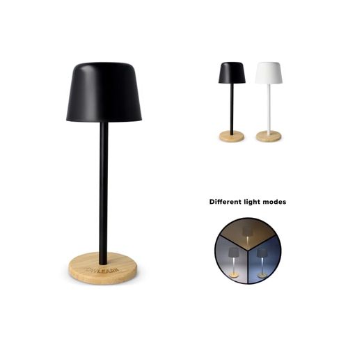 Lampe de table Solis à intensité variable avec pied en bambou
