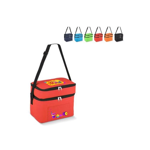R-PET 600D Sac isotherme à double compartiment 30 x 20 x 24cm 12L - 1