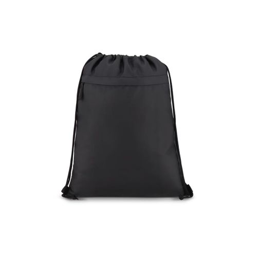 Sac à cordon en R-PET 600D enduit PU, dimensions 33 x 42 cm - 5