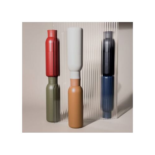 Sagaform Tekla Bouteille en acier avec bouchon poussoir (recyclé) 500 ml - 8