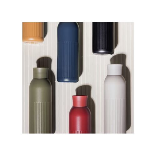 Sagaform Tekla Bouteille en acier avec bouchon poussoir (recyclé) 500 ml - 7